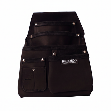 Buckaroo Bag Low Drop 4 Pocket Black - NBF4B