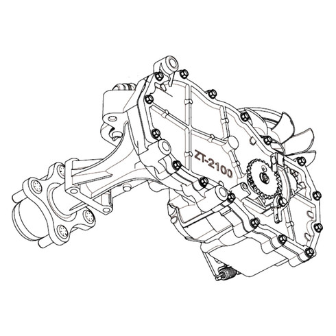 HUSTLER 606766 TRANSMISSION ZT2100 RT HUSTLER genuine Part Number 606766