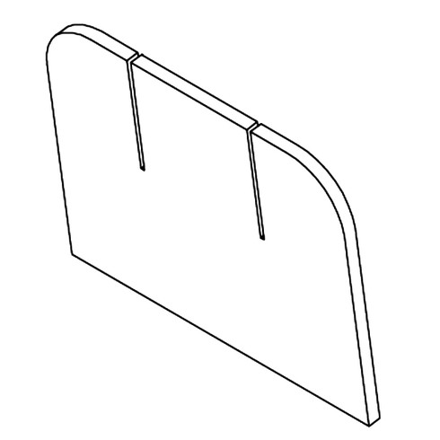 HUSTLER 795724 FOAM INNER SEATSUPPORT HUSTLER genuine Part Number 795724