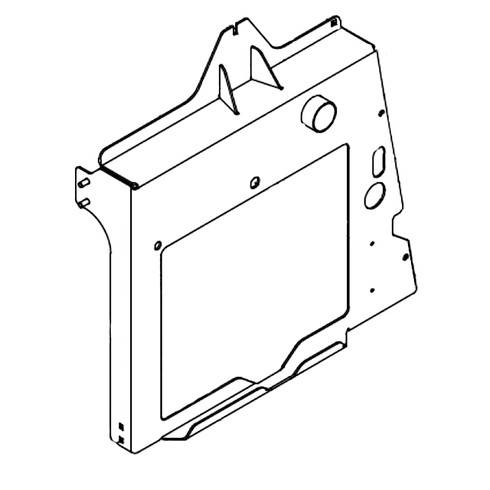 HUSTLER 549394 PANEL W/A A/C MNT HDZ HUSTLER genuine Part Number 549394
