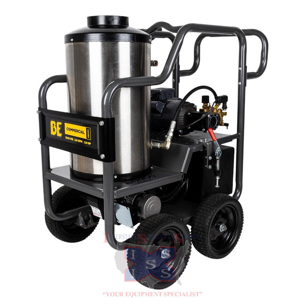BE 120V 1500 PSI 2 GPM Hot Water Pressure Washer HW152EA