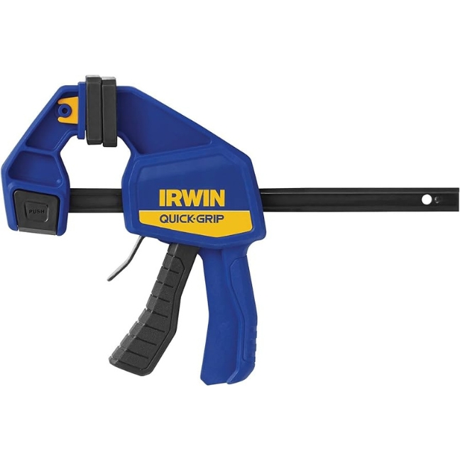 Irwin 1964717 QUICK-GRIP 6″ Medium-Duty One-Handed Bar Clamp