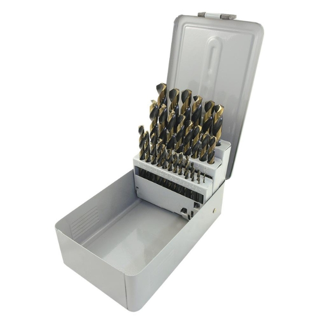 Jet 570146 JET-KUT B and G Jobber Length Drill Bit Set 29-Piece