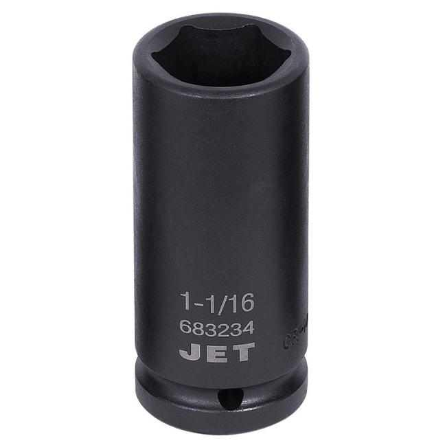 Jet 683234 3/4″ Drive x 1-1/16″ 6-Point Deep Impact Socket
