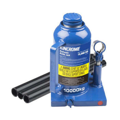 Kincrome Bottle Jack Squat Hydraulic 10000kg - K12158