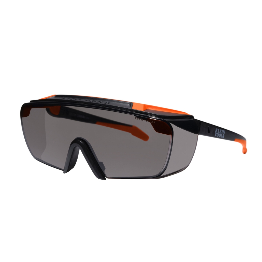 Klein 03007 Over-The-Glasses Safety Glasses – Smoke