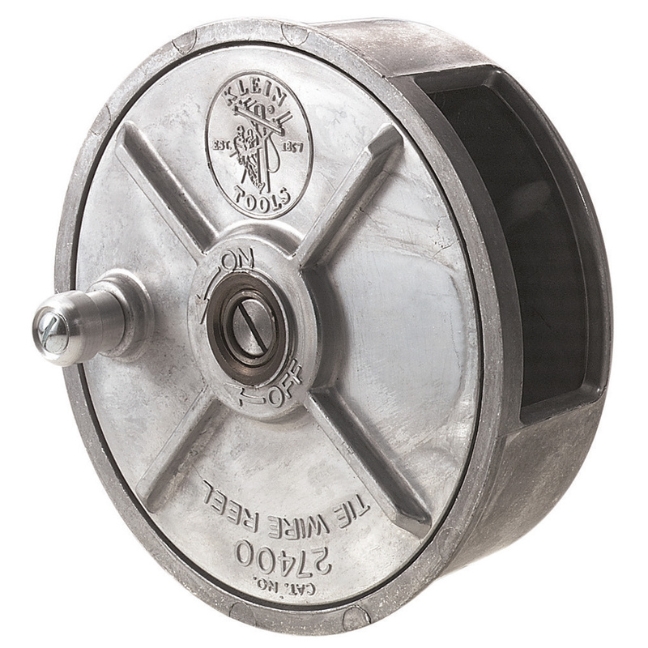 Klein 27400 Lightweight Aluminum Tie Wire Reel