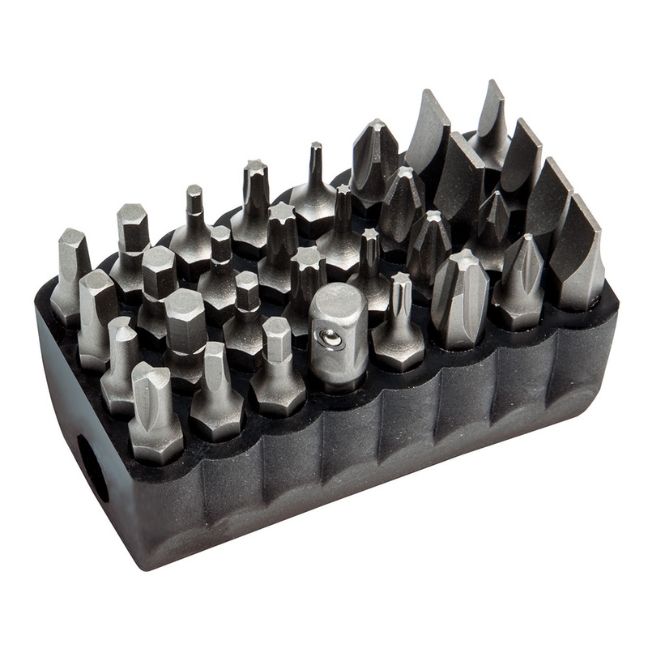 Klein 32526 Standard Tip Bit Set 32-Piece
