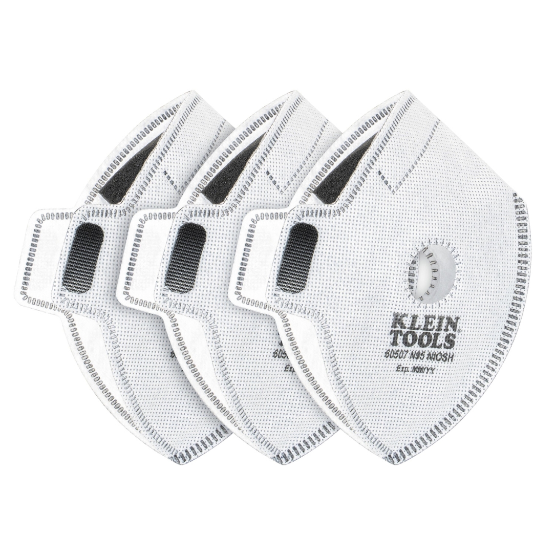 Klein 60507 N95 Replacement Filters 3-Pack