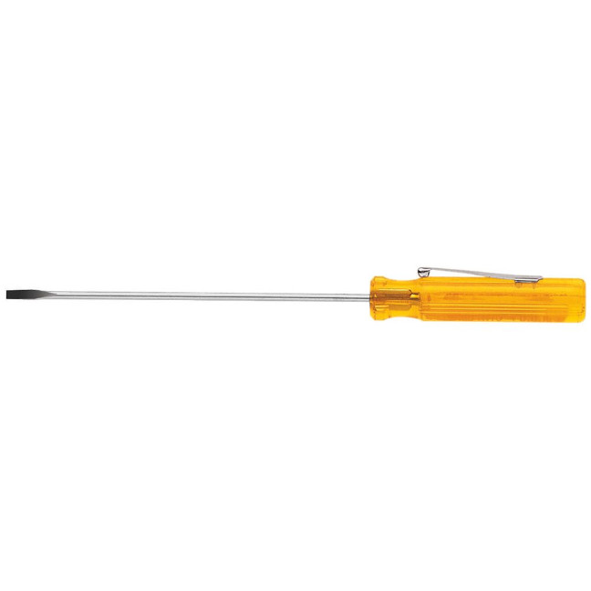Klein A130-2 1/8″ Keystone Tip Screwdriver with Pocket Clip and 2″ Shank