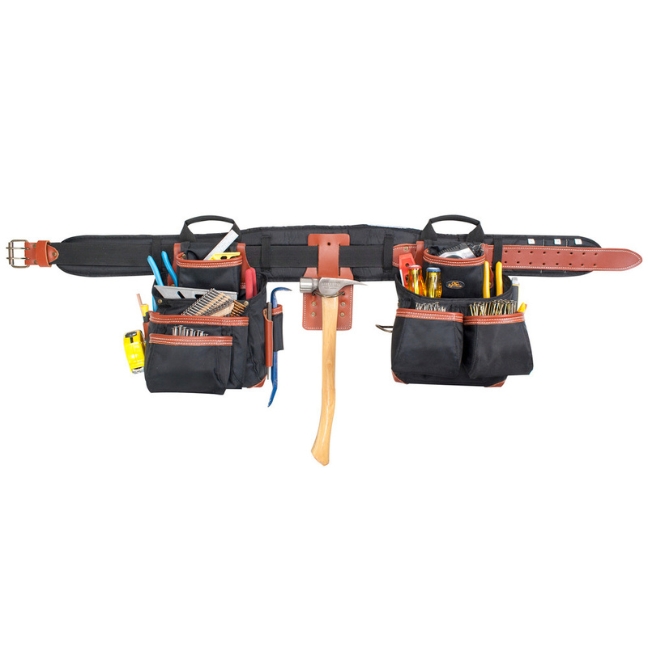 Kuny’s 51452 27-Pocket 4-Piece Pro Framer’s Tool Belt Combo System