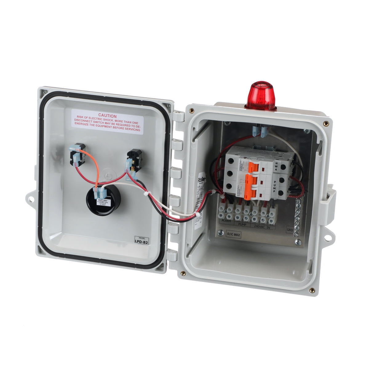 Sewage Economy Simplex Control Panel 220V LPD-B2