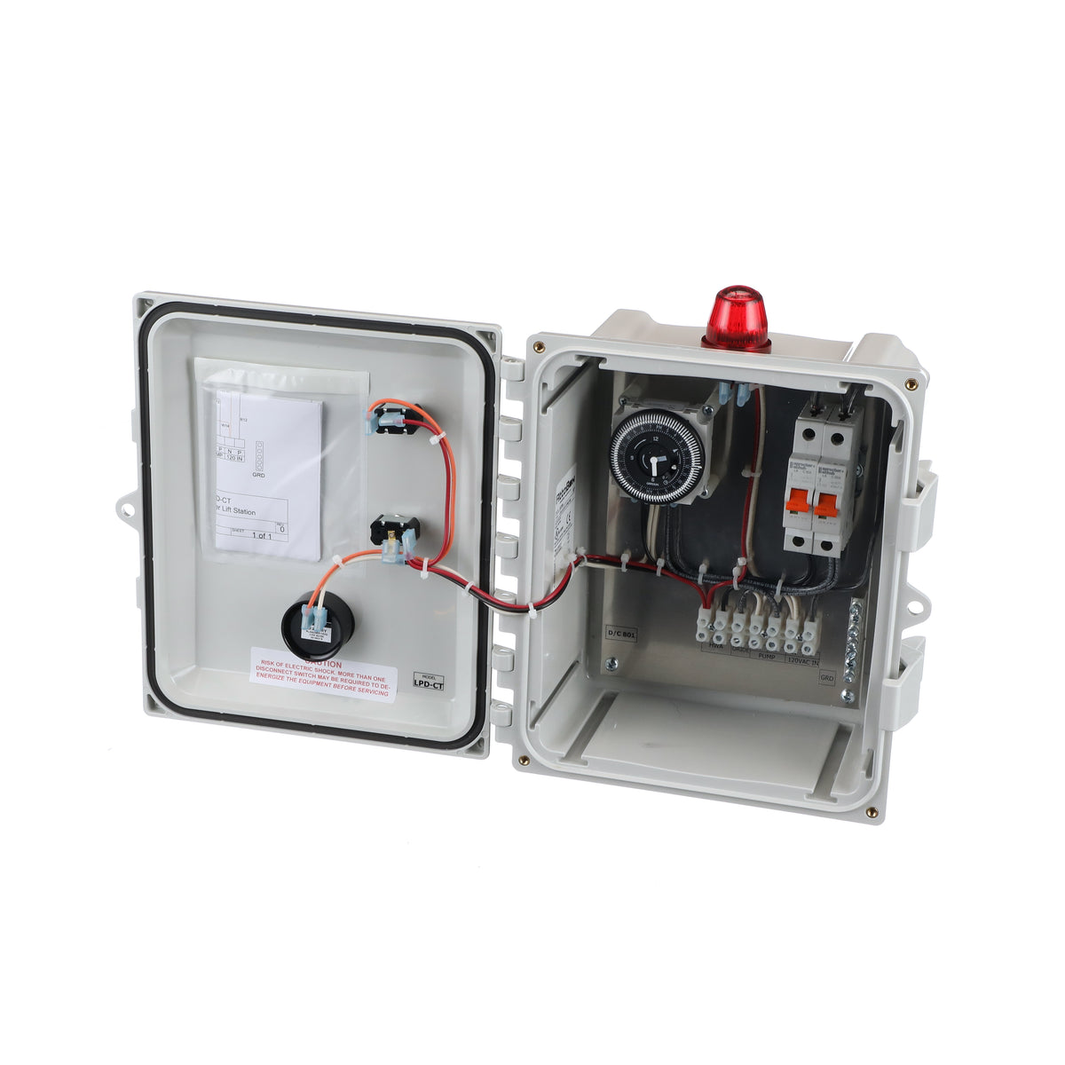 Simplex Clock Timer Control Panel 120V LPD-CT