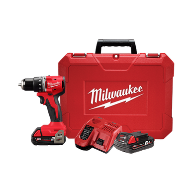 Milwaukee M18™ Hammer Drill Driver BL M18™BLPDRC0 Kit - M18BLPDRC202C
