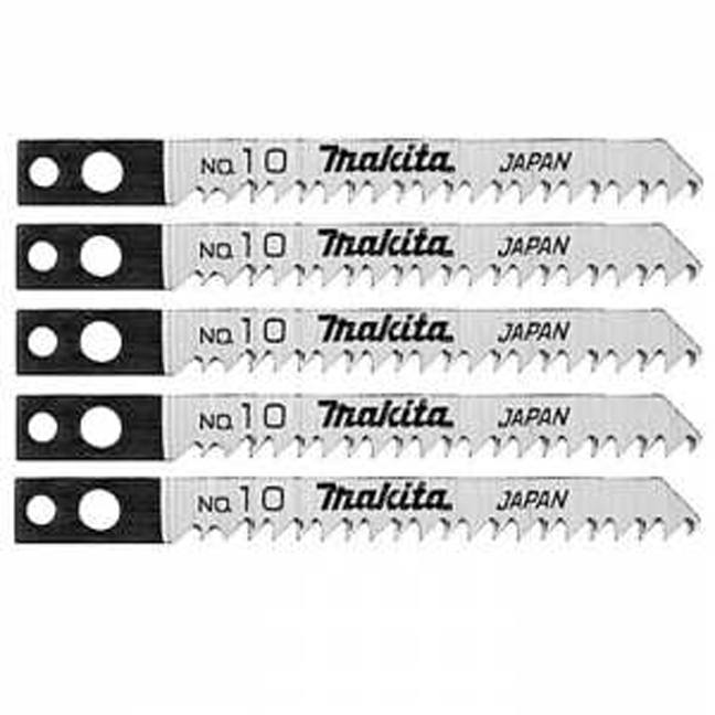 Makita A-85802 #1 Makita Shank 3-7/32″ x 24-TPI HSS Jigsaw Blades for Cutting Metal 5-Pack