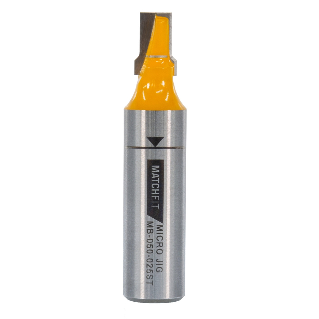 Microjig MB-050-025ST MATCHFIT 1/4″ Relief Router Bit – 1/2″ Shank