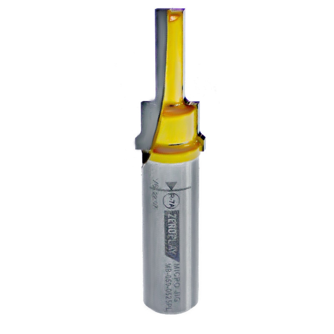 Microjig MB-050-0525PL ZEROPLAY 1/2″ Shank 2-Step Router Bit