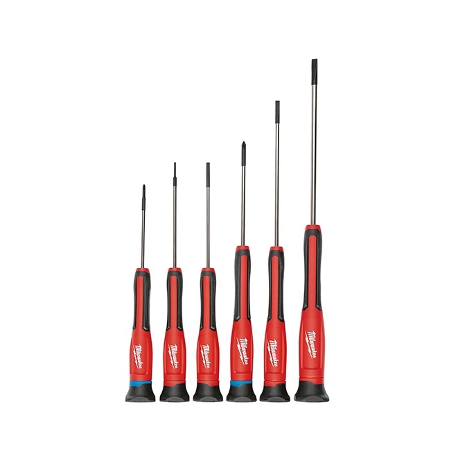 Milwaukee 48-22-2606 Precision Screwdriver Set 6-Piece