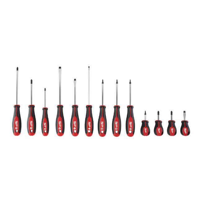 Milwaukee 48-22-2713 Tri-Lobe Screwdriver Kit 13-Piece