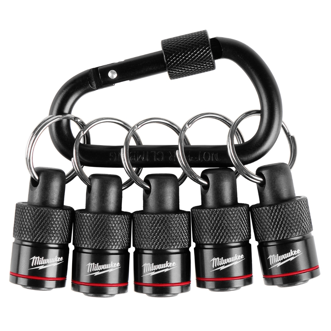 Milwaukee 48-32-4537 Bit Holder with Carabiner 5-Piece