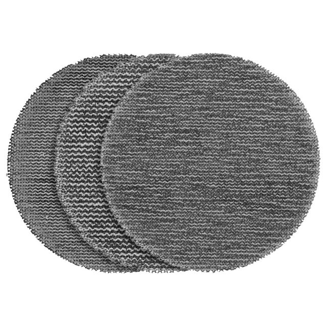 Milwaukee 48-80-6405 3” Assorted 80/120/180 Grit Mesh Sanding Discs with POWERGRID Tear Resistant Mesh 12-Pack