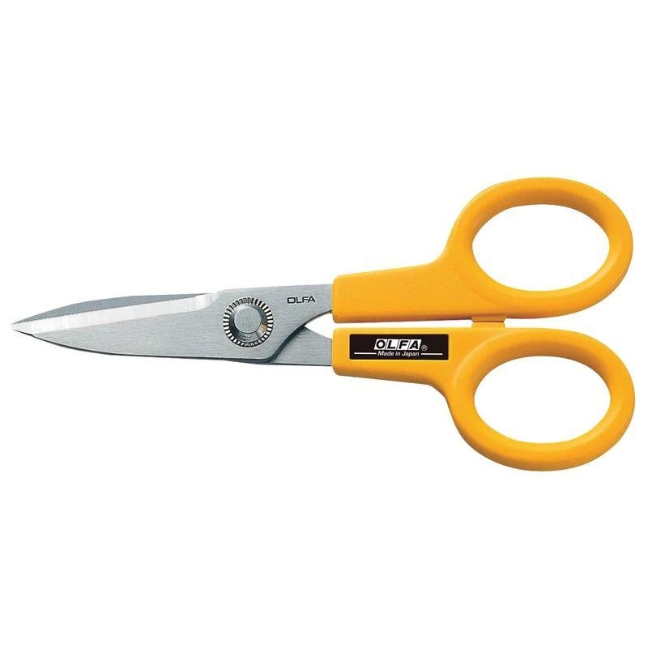 Olfa SCS-1 5″ Serrated Edge Stainless Steel Scissors