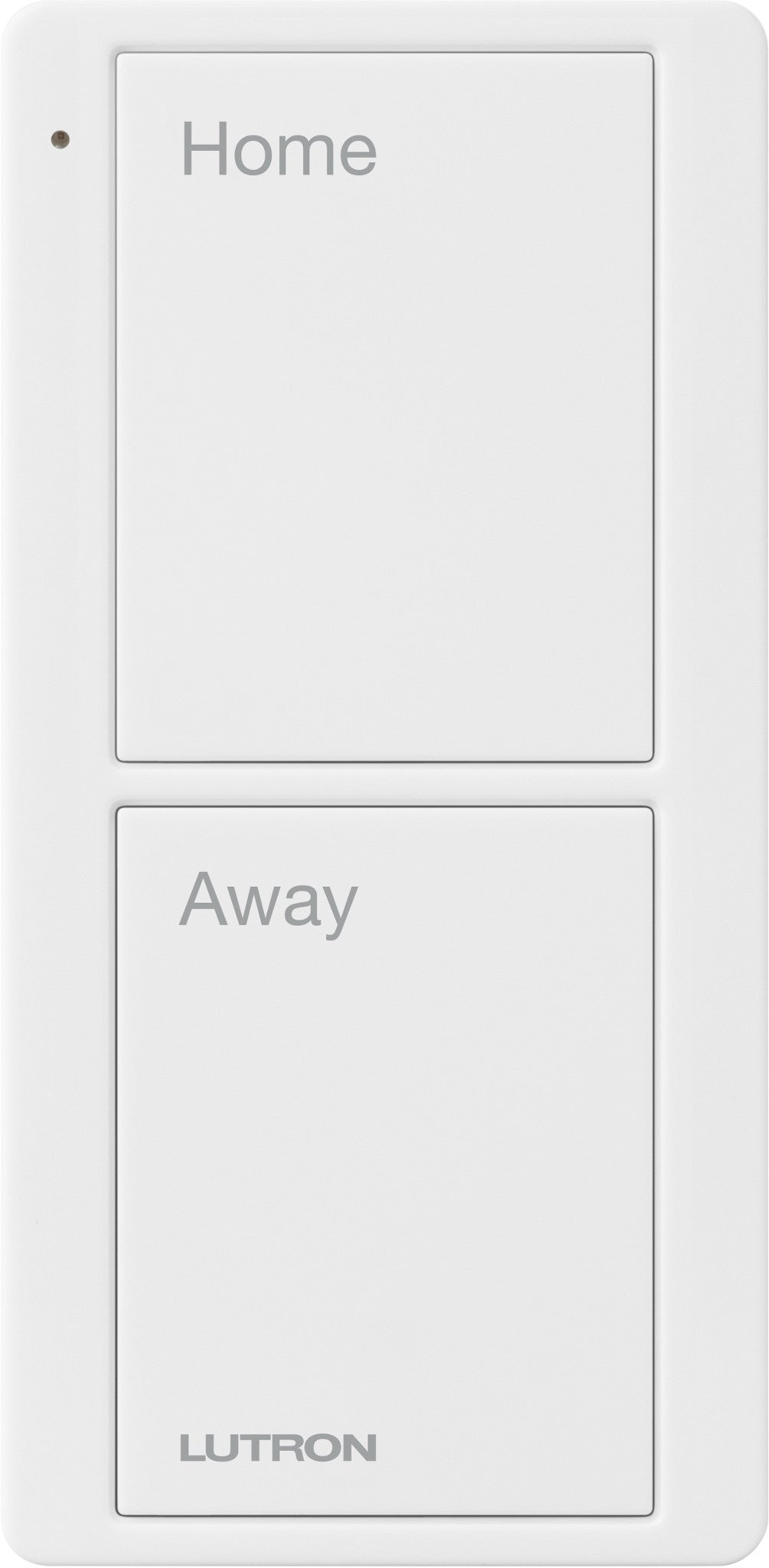 Lutron 2-Button "Home/Away" Scene Pico Smart Remote, Model PJ2-2B-GWH-P01*