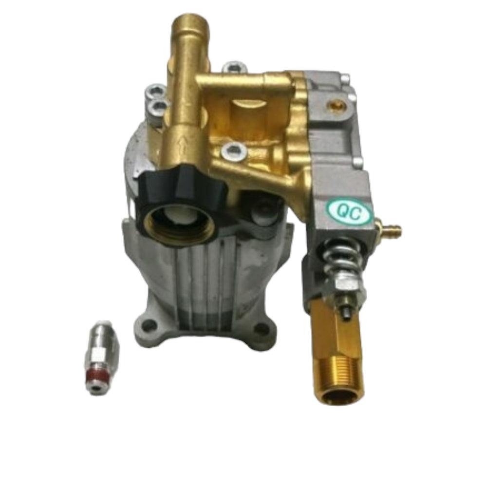 Proven Part Horizontal Brass Head Pressure Washer Pump Fits Many Makes and Models With 3/4 Inch Shaft Only 3000 PSI