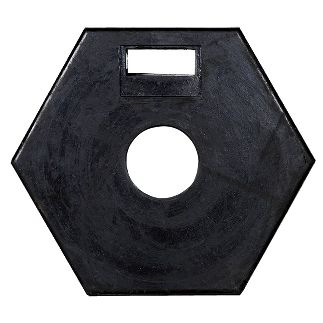 Pioneer 202 V6220270-O/S Hexagonal Delineator Base – 13.2 lbs