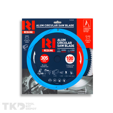 Redline Saw Blade Aluminium TCT 100T 305mm - RL434648