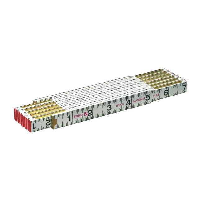 Stabila 80001 Mason’s 1/16ths Scale Folding Ruler