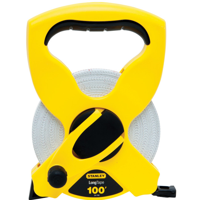 Stanley 34-790 100 ft. x 1/2″ Fiberglass Long Tape Measure