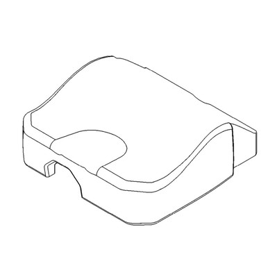 1253111 COVERCUSHION TORO Genuine OEM Part