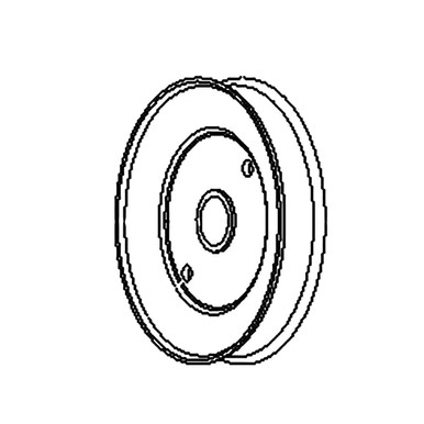 1266612 PULLEY TORO Genuine OEM Part