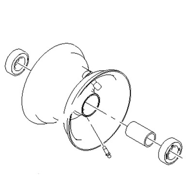1267261 WHEEL ASSEMBLY TORO Genuine OEM Part