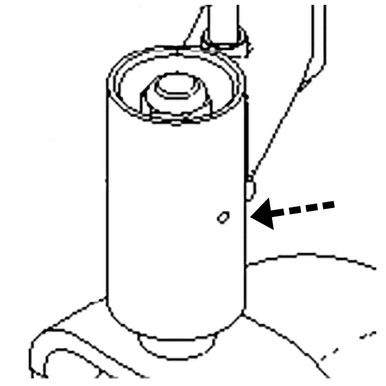 131152301 TUBECASTOR SHORT TORO Genuine OEM Part