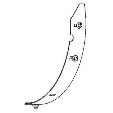 135245901 BAFFLEDEPTH LEFT HAND TORO Genuine OEM Part