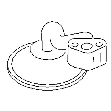1354017 OIL INLET PIPE ASSEMBLY TORO Genuine OEM Part