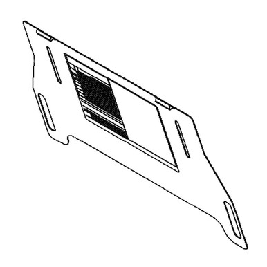135549805 PLATEPAD KNEE TORO Genuine OEM Part REPLACE THE Part # 1355498