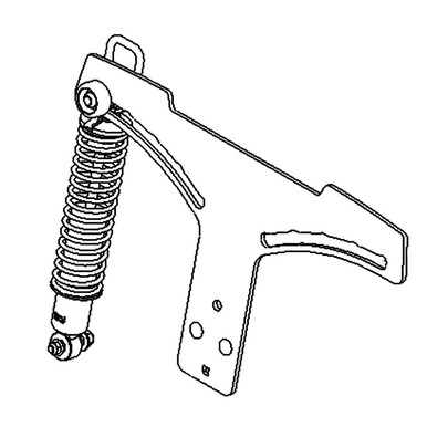 136174403 PLATEMOUNTING ADJUST SHOCK TORO Genuine OEM Part