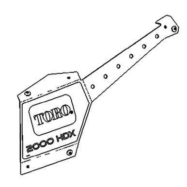 136174603 COVERLEFT HAND TORO Genuine OEM Part