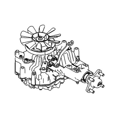 1385838 LEFT HAND TRANSMISSION ASSEMBLY TORO Genuine OEM Part