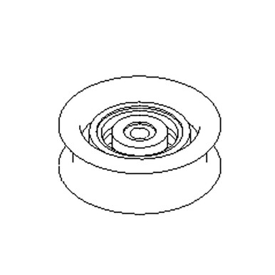 1387597 PULLEYIDLER FLAT TORO Genuine OEM Part
