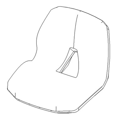 1395891 SEAT16 IN TORO Genuine OEM Part