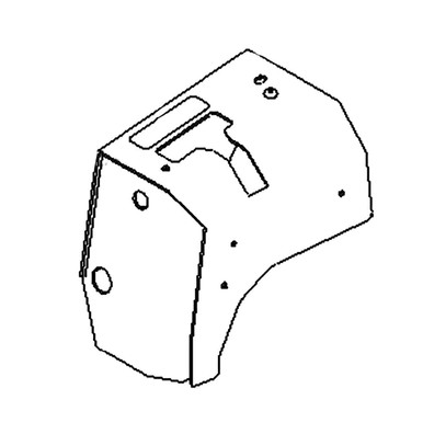 1404866 LEFT HAND COVER ASSEMBLY TORO Genuine OEM Part