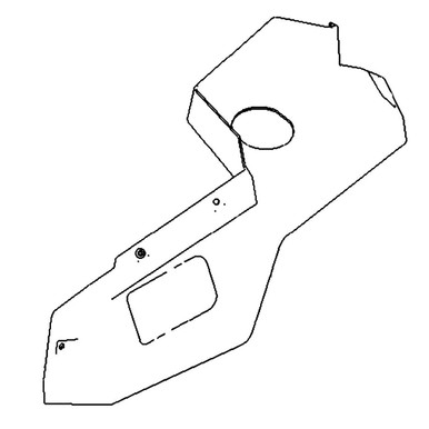 1407979 SIDE POD LEFT HAND TORO Genuine OEM Part