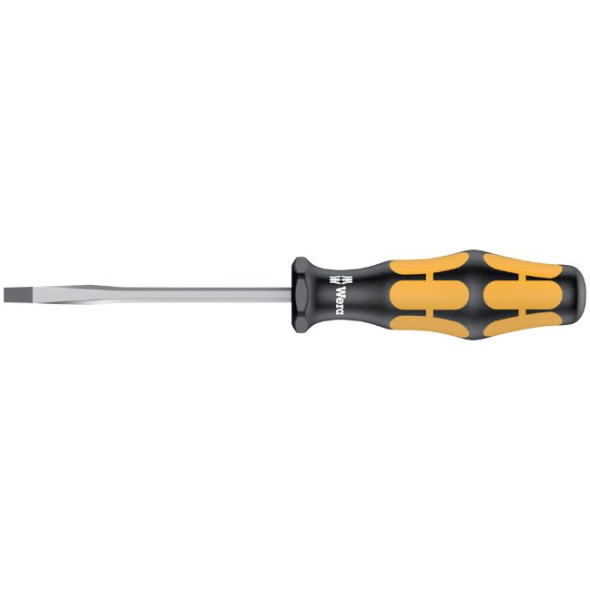 Wera 018260 932 A Kraftform Plus Slotted Chiseldriver/Screwdriver 0.6mm x 3.5mm x 80mm