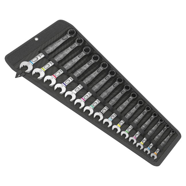 Wera 020302 6003 Joker Metric Combination Wrench Set 15-Piece