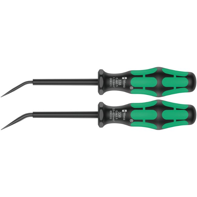 Wera 008100 338/2 Set of Actuation Tools for Terminal Blocks 2-Piece