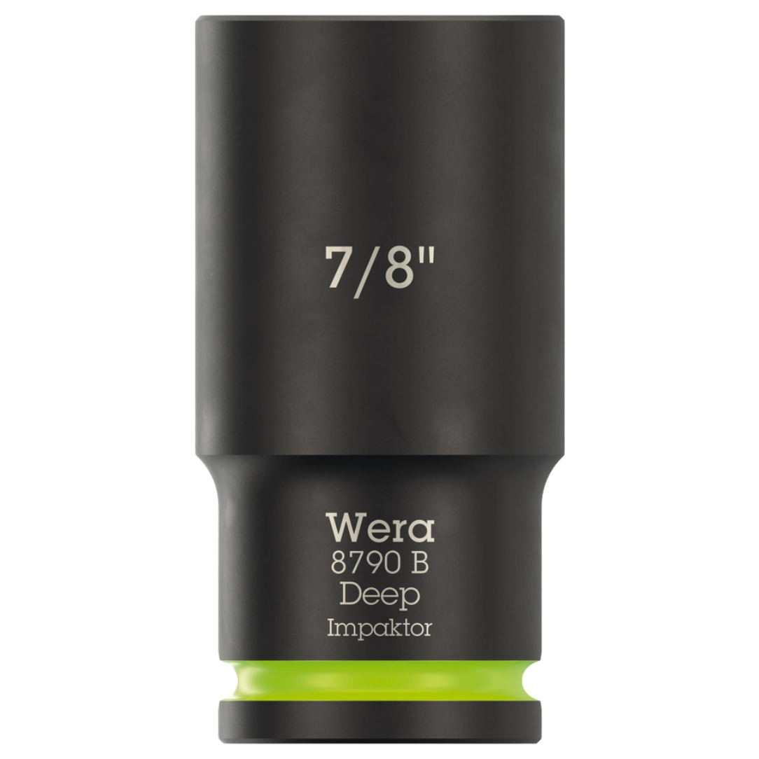 Wera 005574 8790 B Impaktor Deep Socket 3/8″ Drive x 7/8″ x 63mm